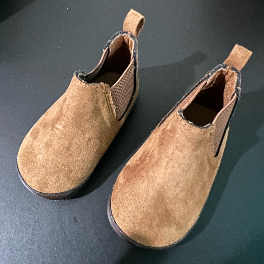 Old Navy Tan Kids Suede Boots